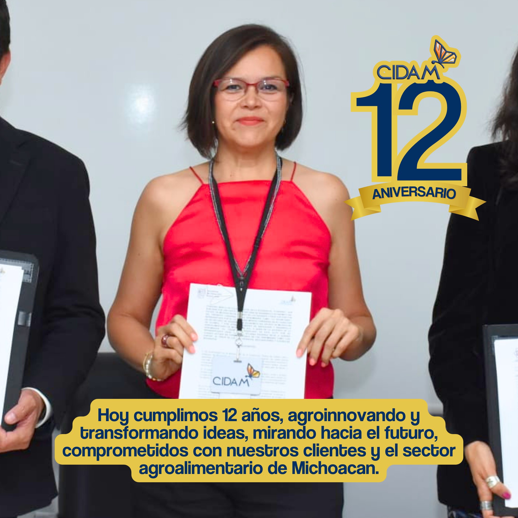 Celebramos el 12 aniversario del Centro de Innovación y Desarrollo Agroalimentario de Michoacán A.C. 